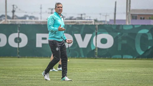 Jorginho, treinador do Coritiba. Foto: Divulgação/Coritiba