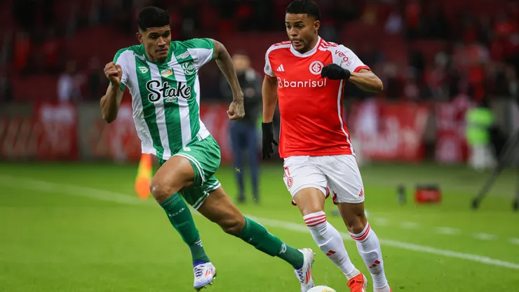 Wanderson jogador do Internacional durante partida contra o Juventude no estádio Beira-Rio pelo campeonato Copa Do Brasil 2024. Foto: Maxi Franzoi/AGIF