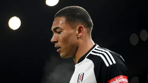 Carlos Vinícius durante confronto contra o Nottingham Forest na Premier League 2022/23.