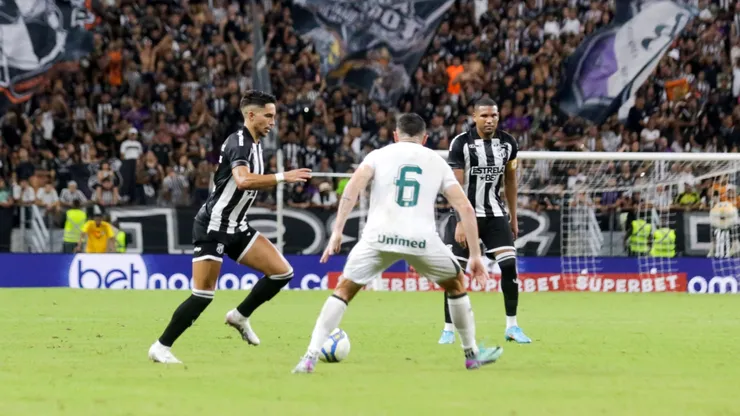 Rai Ramos jogador do Ceará durante partida contra o Goiás no estádio Arena Castelão pelo campeonato Brasileiro B 2024. Foto: Lucas Emanuel/AGIF