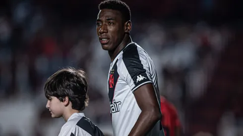 Leo Pele jogador do Vasco durante partida contra o Atletico-GO no estadio Antonio Accioly pelo campeonato Copa Do Brasil 2024.