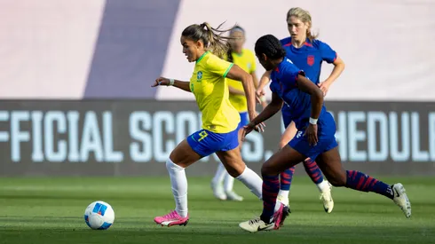 Duelo entre Brasil x EUA pela Final da Copa Ouro Concacaf 2024 . Foto: Leandro Lopes/CBF
