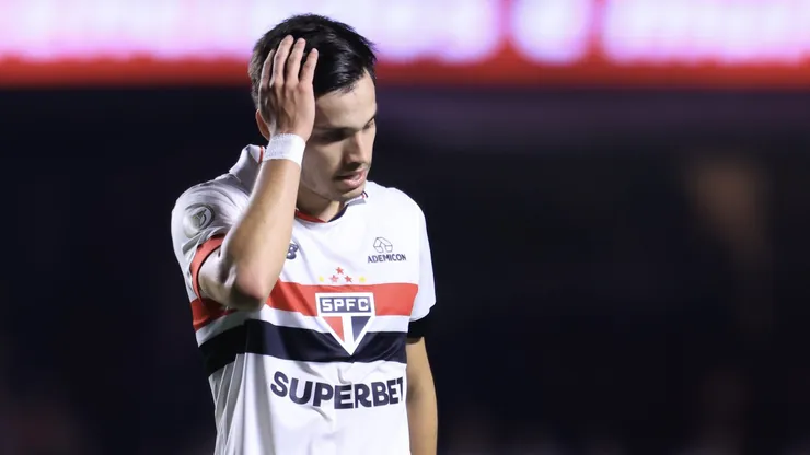 Bobadilla jogador do Sao Paulo durante partida contra o Botafogo no estadio Morumbi pelo campeonato Brasileiro A 2024.