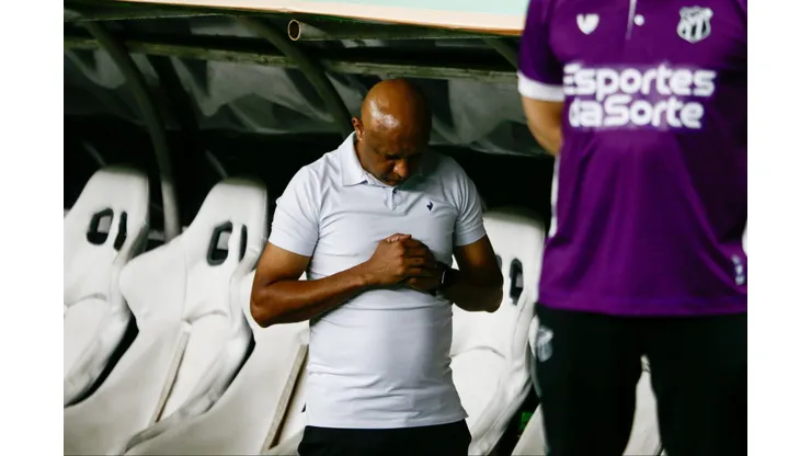 Anderson Batatais tecnico do Ceara durante partida contra o Guarani no estadio Arena Castelao pelo campeonato Brasileiro B 2024.