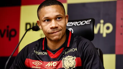 Wellington Silva, novo atacante do Sport. Foto: Paulo Paiva/Sport