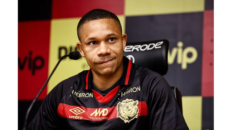 Wellington Silva, novo atacante do Sport. Foto: Paulo Paiva/Sport