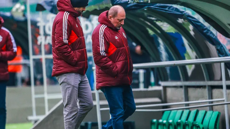 Alessandro Barcellos presidente do Internacional durante partida contra o Juventude no estadio Alfredo Jaconi pelo campeonato Copa Do Brasil 2024.