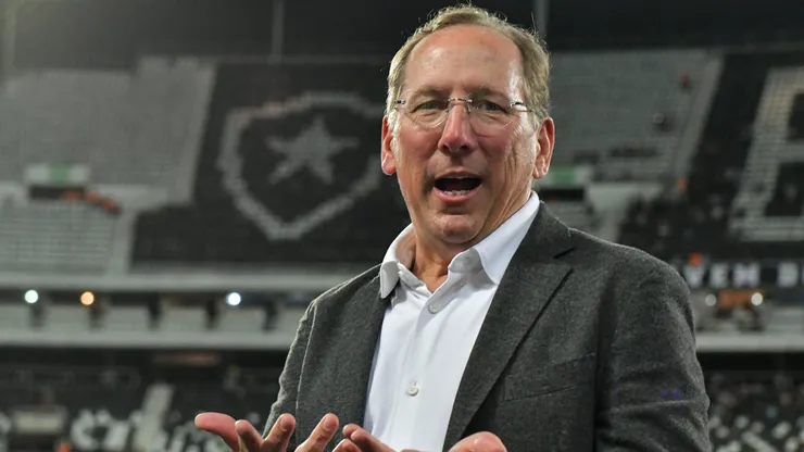 John Textor presidente da SAF do Botafogo durante partida contra o Atletico-GO no estadio Engenhao pelo campeonato Brasileiro A 2024. (Thiago Ribeiro/AGIF)