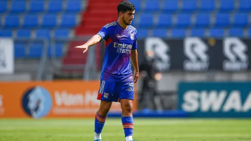 Foto: Damien Gomez/Lyon – El Arouch durante partida pelo Lyon.