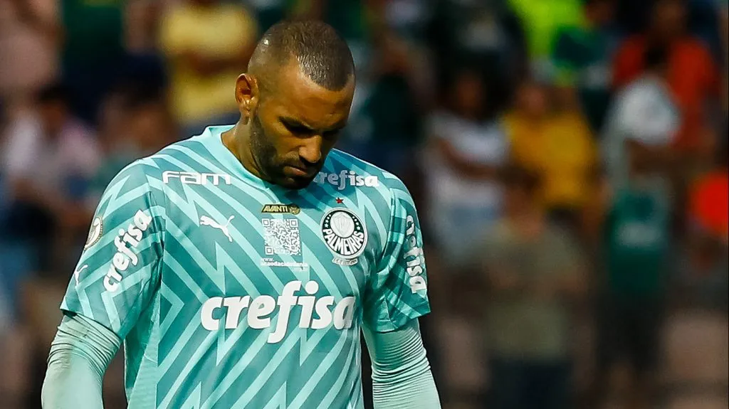 Weverton, goleiro do Palmeiras.