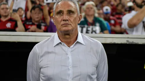 Tite comandando o Flamengo em 2024