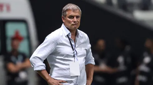 Diego Aguirre fala sobre confronto contra o Botafogo (Foto: Gilson Lobo/AGIF)