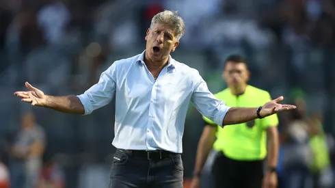 RIO DE JANEIRO, BRAZIL – APRIL 14: Renato Gaucho coach of Gremio reacts during the match between Vasco da Gama and Gremio as part of Brasileirao 2024 at Sao Januario Stadium on April 14, 2024 in Rio de Janeiro, Brazil. (Photo by Wagner Meier/Getty Images)