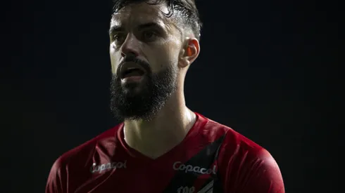 Mastriani jogador do Athletico-PR durante partida contra o Vasco no estadio Sao Januario pelo campeonato Copa Do Brasil 2024.