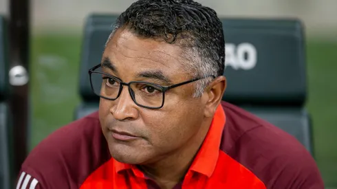Roger Machado tecnico do Internacional durante partida contra o Cruzeiro no estadio Mineirao pelo campeonato Brasileiro A 2024.