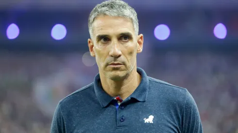 Vojvoda tecnico do Fortaleza durante partida contra o Sao Paulo no estadio Arena Castelao pelo campeonato Brasileiro A 2024.