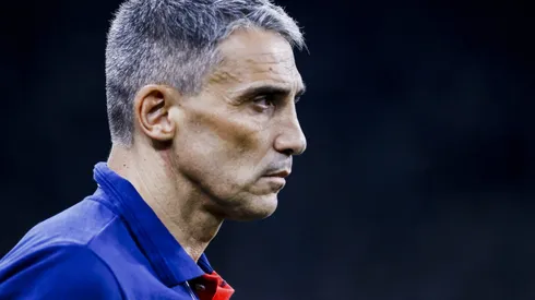 Juan Pablo Vojvoda técnico do Fortaleza durante partida contra o Corinthians no estadio Arena Corinthians pelo campeonato Copa Sul-Americana 2024.