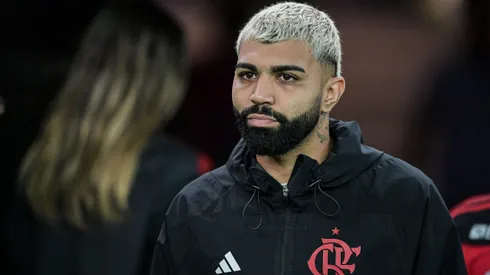 Gabigol jogando no Flamengo em 2024