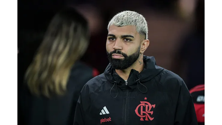 Gabigol jogando no Flamengo em 2024