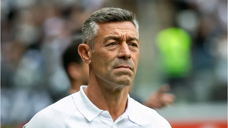 Pedro Caixinha, treinador do Bragantino - Internacional e Bragantino se enfrentatam pelo Brasileirão