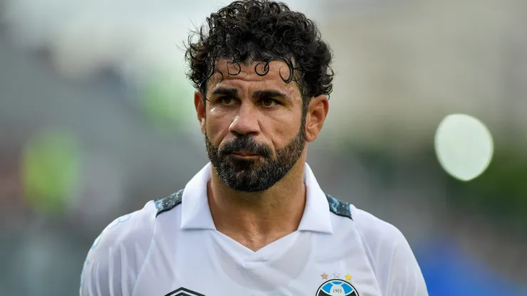 Diego Costa jogador do Gremio durante partida contra o Vasco no estadio Sao Januario pelo campeonato Brasileiro A 2024.