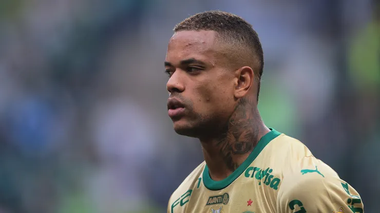 Caio Paulista jogador do Palmeiras durante partida contra o Criciúma no estádio Arena Allianz Parque pelo campeonato Brasileiro A 2024. Foto: Ettore Chiereguini/AGIF