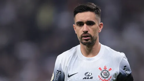 Igor Coronado jogador do Corinthians durante partida contra o Vitoria no estádio Arena Corinthians pelo campeonato Brasileiro A 2024. Foto: Ettore Chiereguini/AGIF