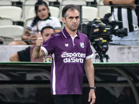 Léo Condé descarta mudança na zaga por influência da torcida do Ceará