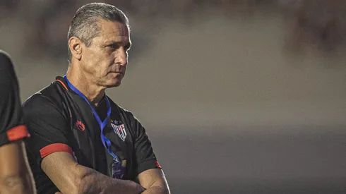COPA SUL-AMERICANA 2022 - ATLETICO-GO X NACIONAL (URU) - Jorginho tecnico do Atletico-GO durante partida contra o Nacional (URU) no estadio Serra Dourada pelo campeonato Copa Sul-Americana 2022.