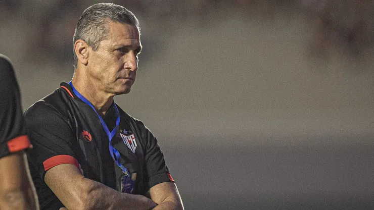 COPA SUL-AMERICANA 2022 - ATLETICO-GO X NACIONAL (URU) - Jorginho tecnico do Atletico-GO durante partida contra o Nacional (URU) no estadio Serra Dourada pelo campeonato Copa Sul-Americana 2022.