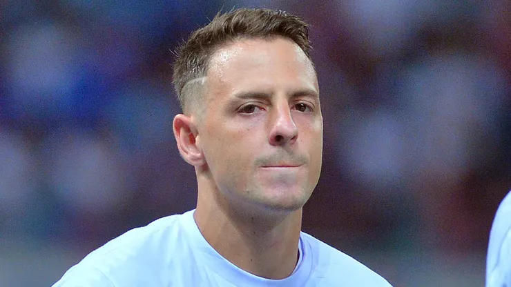 Arias, jogador do Bahia, durante partida contra o RB Bragantino na Arena Fonte Nova, pelo Campeonato Brasileiro.