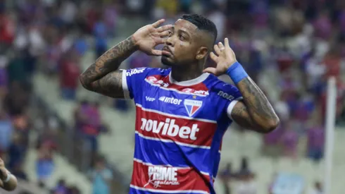 Marinho durante confronto contra o Vitória no Campeonato Brasileiro de 2024.
