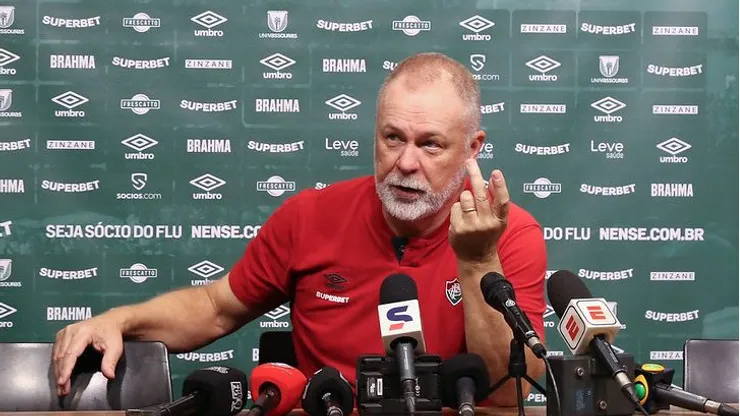 Mano Menezes, treinador do Fluminense FOTO DE MARCELO GONÇALVES / FLUMINENSE