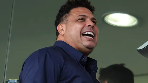 Ronaldo Nazário do Cruzeiro durante partida contra o Santos no estádio Independência pelo campeonato BRASILEIRO A 2023. Ex-jogador mandou recado ao Corinthians