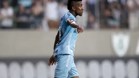 Bruno Cortez durante confronto contra o Atlético-MG no Brasileirão de 2018.