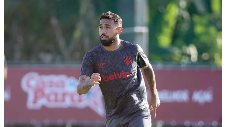 Felipe Ferreira jogador do Sport durante treino da equipe no CT do clube