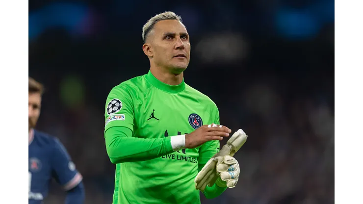 Keylor Navas atuando no PSG em 2021