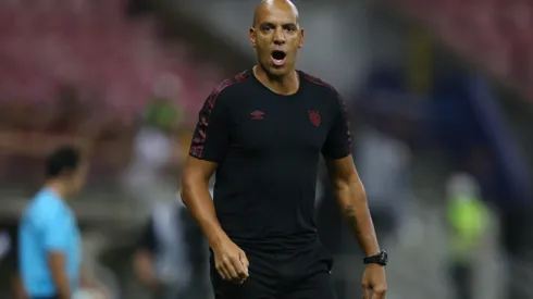 Pepa durante confronto contra o CRB na Série B 2024.