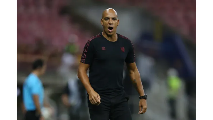Pepa durante confronto contra o CRB na Série B 2024.