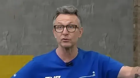 Foto: Reprodução/TV Bandeirantes – Neto durante apresentação do programa 'Os Donos da Bola'