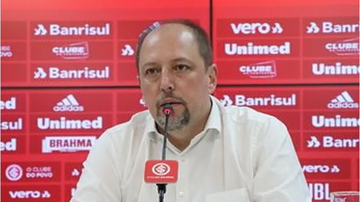 Barcellos, presidente do Internacional. Foto Ricardo Duarte/Internacional