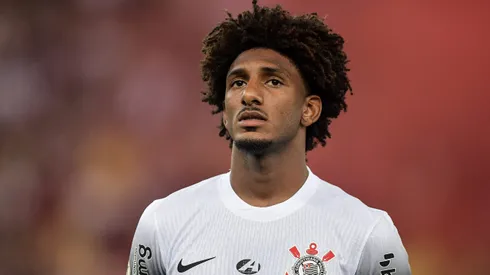 Talles Magno jogador do Corinthians durante partida contra o Fluminense no estadio Maracana pelo campeonato Brasileiro A 2024.