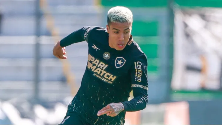 Carlos Alberto atuando no Botafogo em 2024