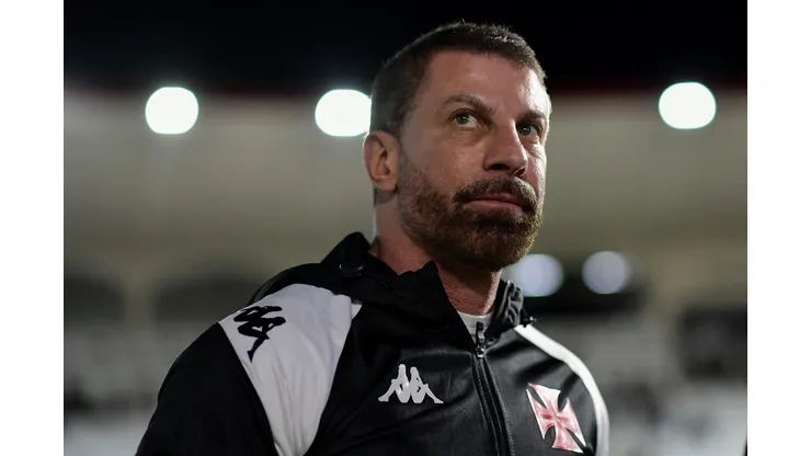 RJ - RIO DE JANEIRO - 03/08/2024 - BRASILEIRO A 2024, VASCO X BRAGANTINO - Pedrinho presidente do Vasco durante partida contra o Bragantino no estadio Sao Januario pelo campeonato Brasileiro A 2024. Foto: Thiago Ribeiro/AGIF