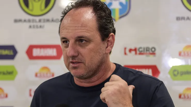 Rogerio Ceni tecnico do Bahia durante entrevista antes da partida contra o Coritiba no estadio Couto Pereira pelo campeonato Brasileiro A 2023. Técnico ganhou 'novidades' para o próximo jogo