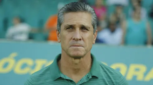 Jorginho tecnico do Coritiba durante partida contra o Oeste no estadio Couto Pereira pelo campeonato Brasileiro B 2019. Recado sobre o acesso foi dado