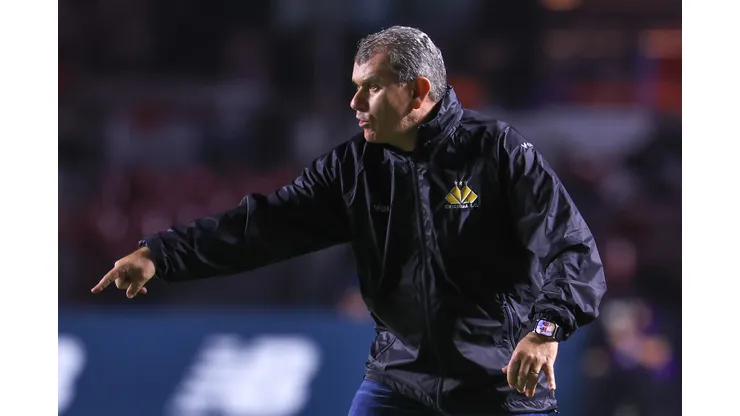 Tencati durante confronto contra o São Paulo no Brasileirão de 2024.