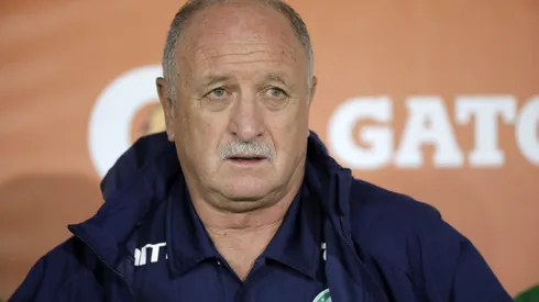 Felipão do Palmeiras durante partida contra o San Lorenzo no estadio Arena Allianz Parque pelo campeonato Libertadores 2019.