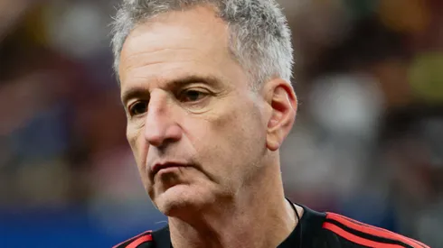 Landim Presidente do Flamengo durante partida contra o Amazonas no estádio Arena da Amazônia pelo campeonato Copa Do Brasil 2024. Foto: Antonio Pereira/AGIF