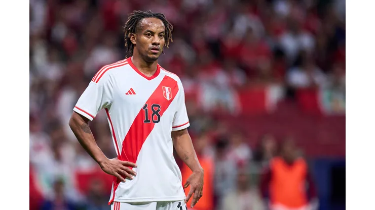 Carrillo durante amistoso contra o Marrocos em 2023.